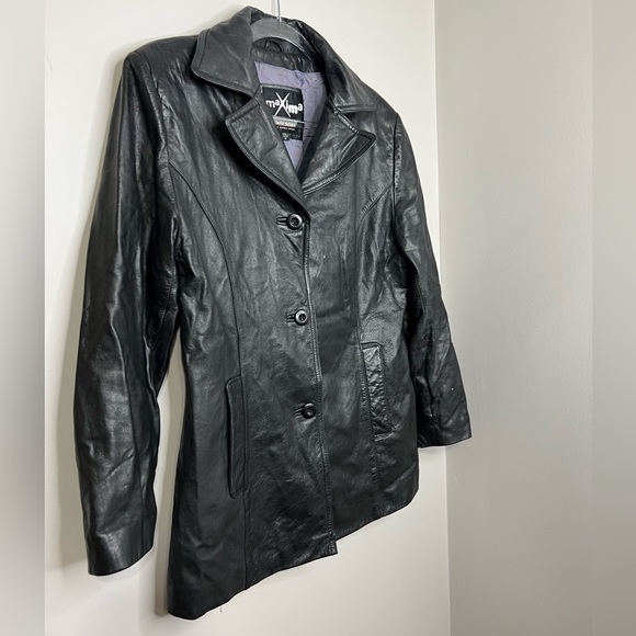 Wilson’s vintage leather MAXIMA jacket. Size medium. 90’s. - Picture 2 of 13